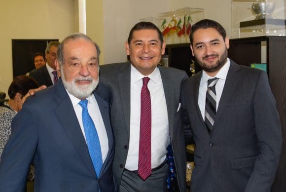 En alianza con el empresario Carlos Slim, Puebla traza ruta de inversión y tecnología al servicio de Puebla: Armenta