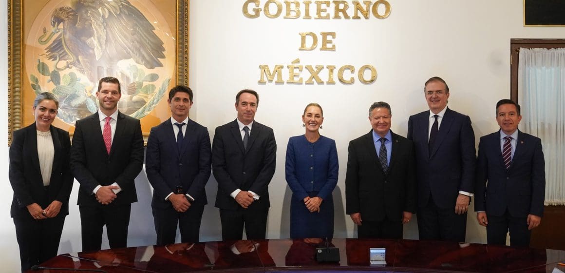 Sheinbaum recibe al fundador de Mercado Libre; planea invertir 2 mil 500 mdd en México