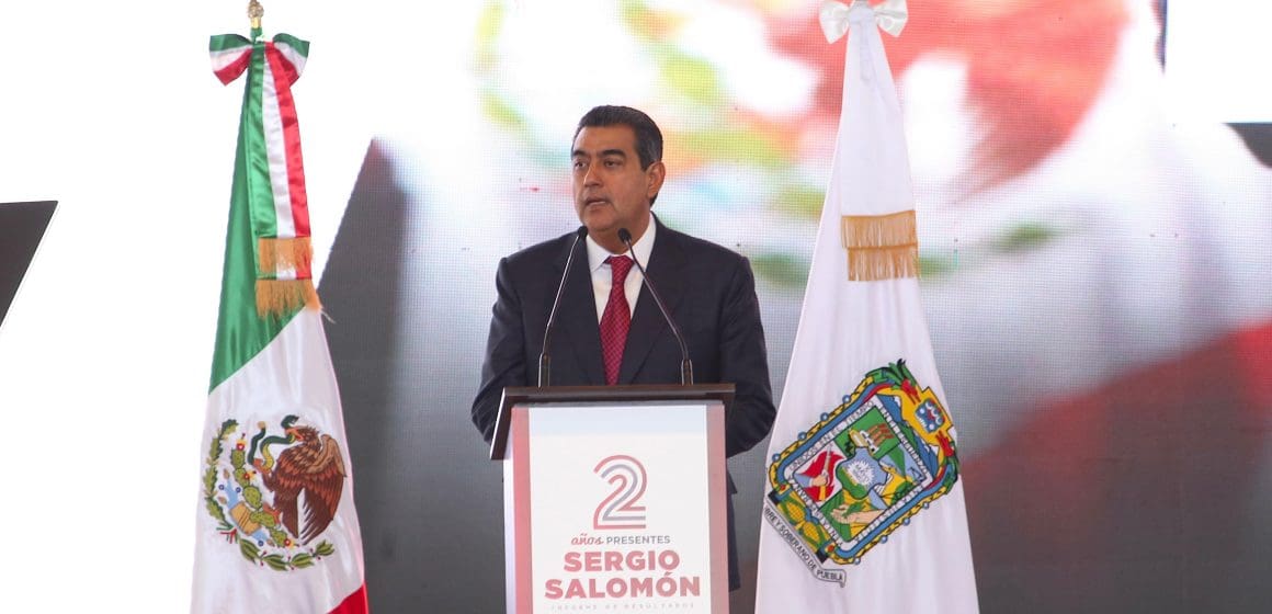 De la mano de la sociedad, gobierno estatal logró unidad y reconciliación de Puebla: Sergio Salomón