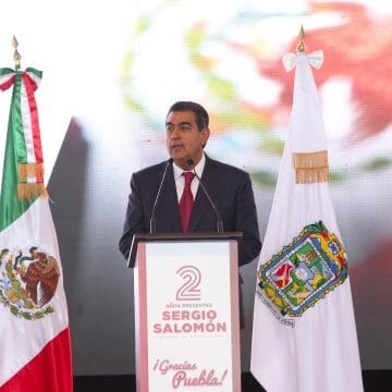 De la mano de la sociedad, gobierno estatal logró unidad y reconciliación de Puebla: Sergio Salomón