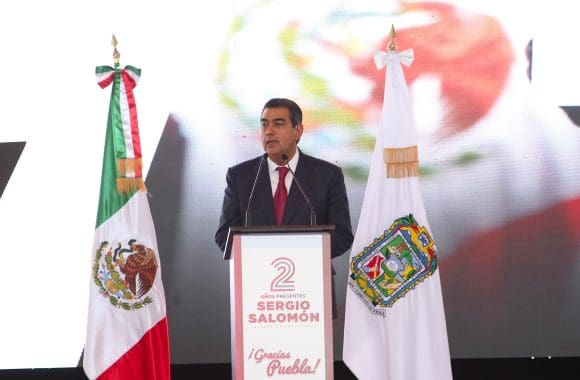 De la mano de la sociedad, gobierno estatal logró unidad y reconciliación de Puebla: Sergio Salomón