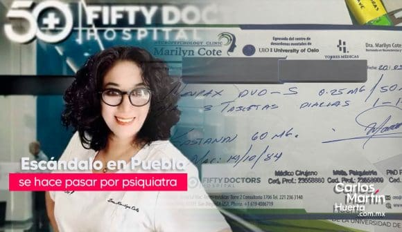 Marilyn Cote se hacía pasar por psiquiatra poniendo en riesgo salud de pacientes