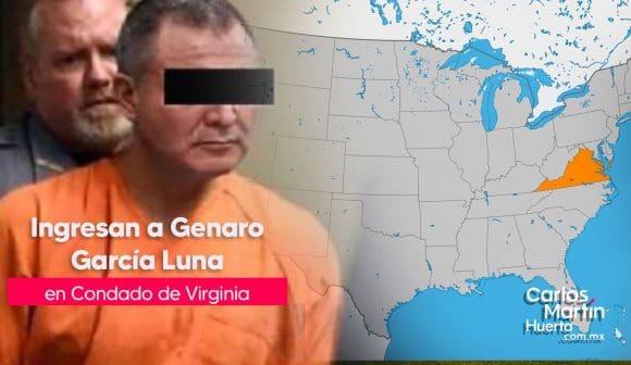 Envían a Genaro García Luna al penal de alta seguridad en Virginia