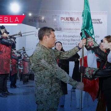 Abandera Gobierno de Puebla a jóvenes de “All Star Marching Band”