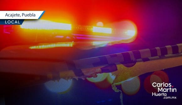 Muere joven motociclista en accidente en Acajete