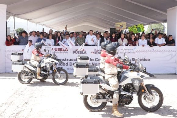 Armenta consolida mejoras en seguridad con el ayuntamiento de Tehuacán