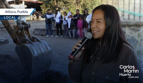 Ariadna Ayala cierra el 2024 con inicio de obras en Atlixco