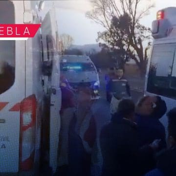 Atropellan a tres peregrinos en la autopista Tlaxcala-San Martín Texmelucan