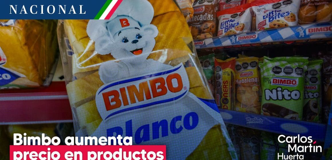 Bimbo subirá precio de productos antes de Navidad