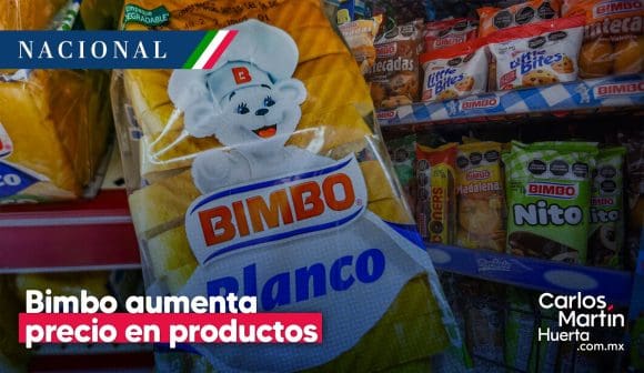 Bimbo subirá precio de productos antes de Navidad