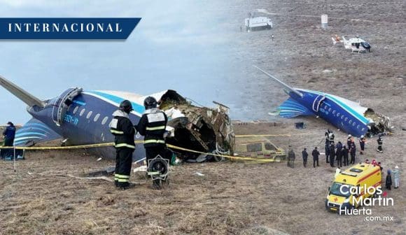 Putin se disculpa con Azerbaiyán por caída de avión comercial