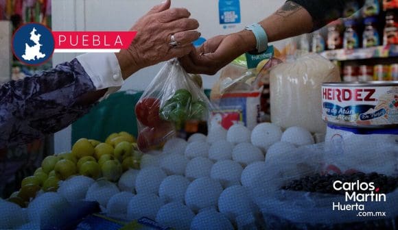 Canasta Básica en Puebla tuvo aumento de 5.50 pesos en 2024