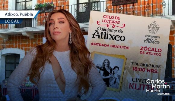 Cynthia Klitbo protagonizará Cuéntame de Atlixco este sábado