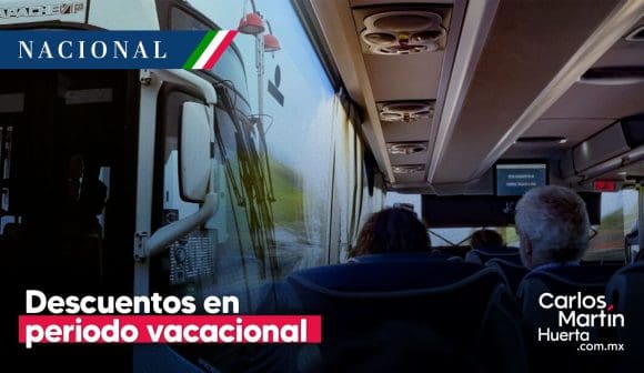 Descuentos en transporte por vacaciones de fin de año