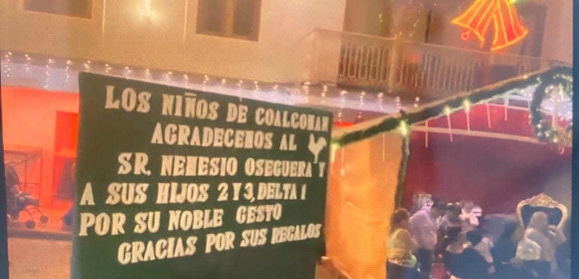 (VIDEO) Gobierno de Coalcomán agradece a “El Mencho” entrega de juguetes