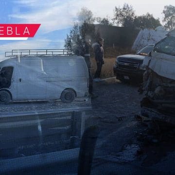 Fuerte accidente cobra la vida de dos personas en la autopista Puebla-Orizaba