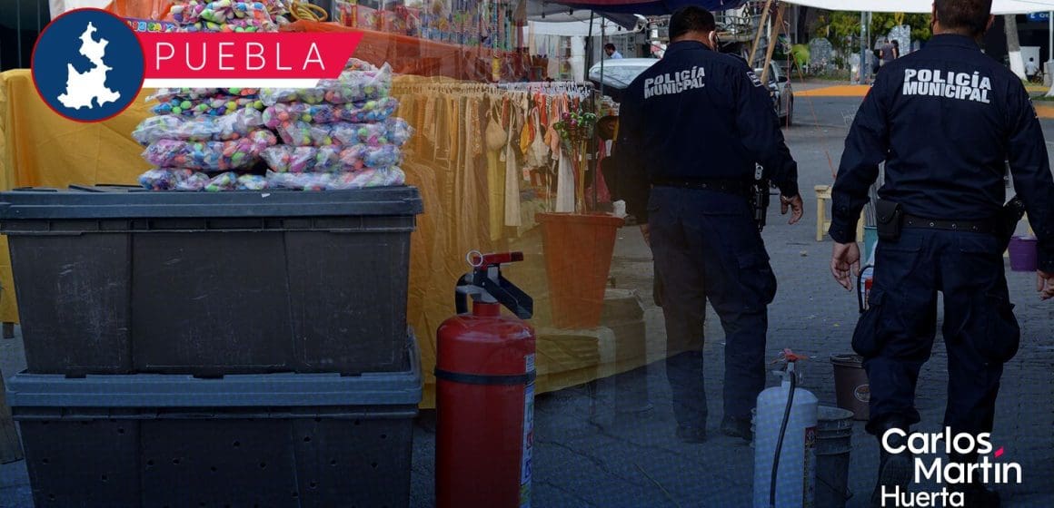 Inician operativos contra la pirotecnia en Puebla capital