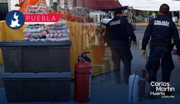 Inician operativos contra la pirotecnia en Puebla capital