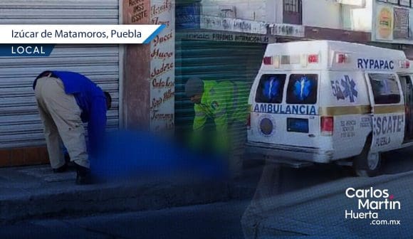 Policía sufre infarto y muere en las calles de Izúcar de Matamoros