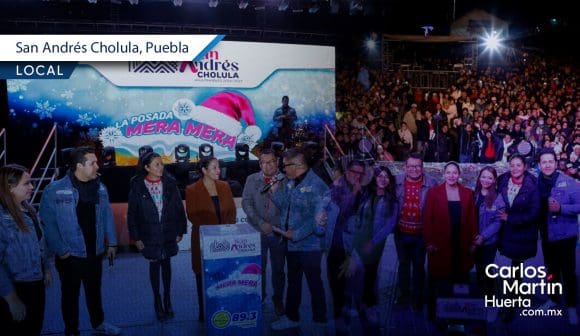 Realizan Mega Posada 2024 en San Andrés Cholula