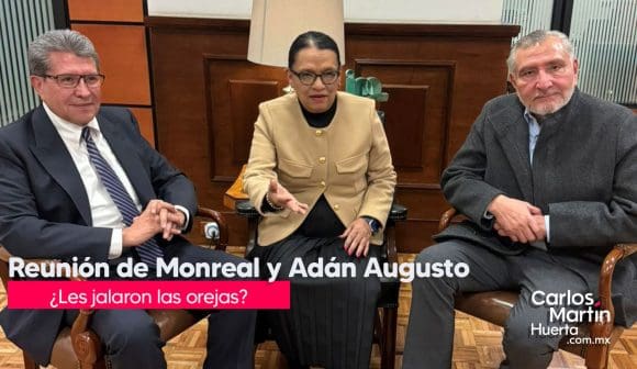 Citan a Monreal y Adán Augusto en Palacio Nacional