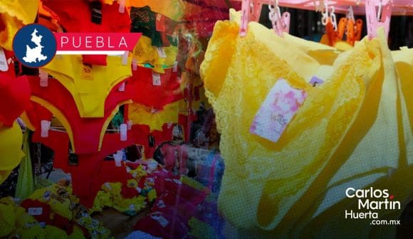 ¿Rojo o amarillo? Ropa interior tiene ligero repunte en ventas en Puebla  
