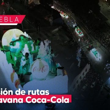 Anuncian suspensión de 50 rutas por Caravana Navideña Coca-Cola