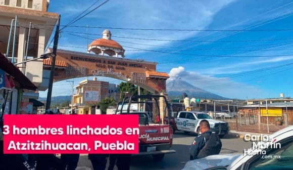 Tres hombres murieron linchados al ser golpeados y colgados en San Juan Amecac Atzitzihuacan