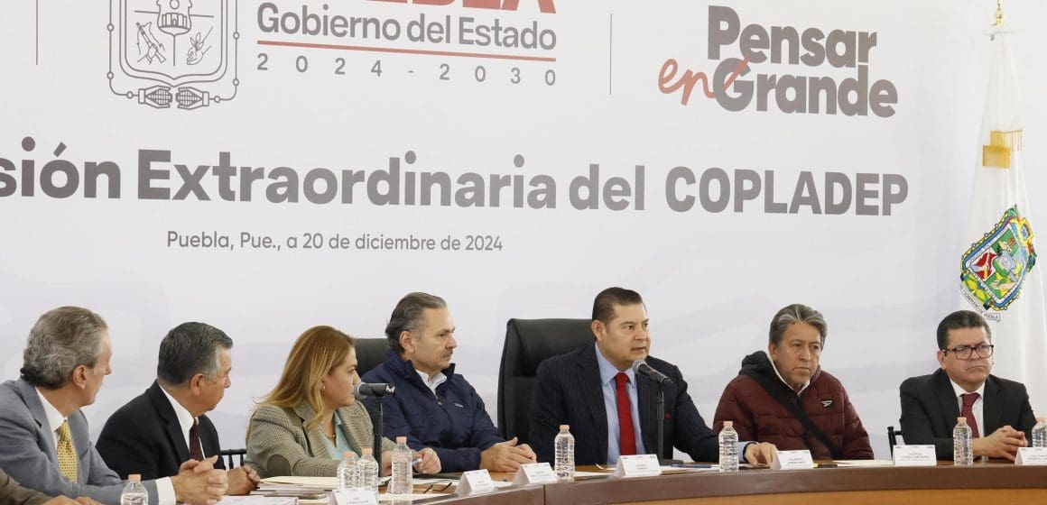 Instalan Comité de Planeación para el Desarrollo del Estado de Puebla