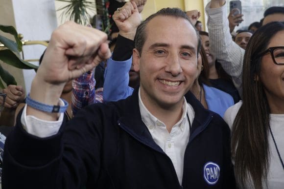 Mario Riestra como nuevo dirigente del PAN en Puebla