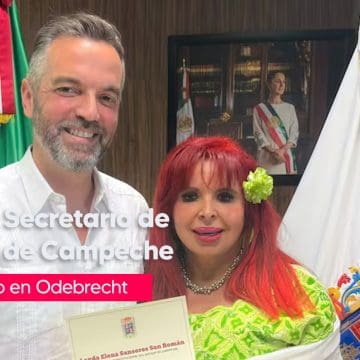 Layda Sansores nombra a secretario que encarcelado por caso Odebrecht