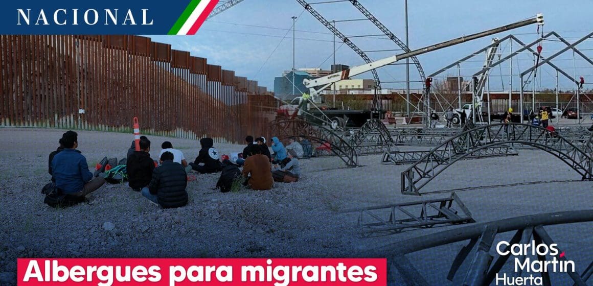 Albergues para migrantes estarán listos el fin de semana: Sheinbaum
