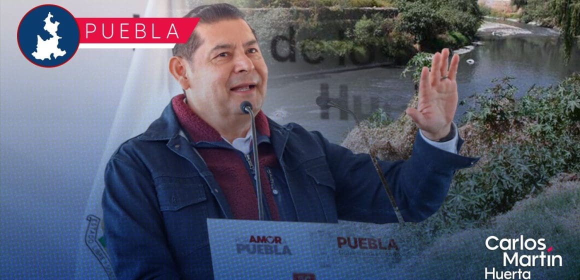 Alejandro Armenta arranca obras viales y anuncia el rescate del Río Atoyac
