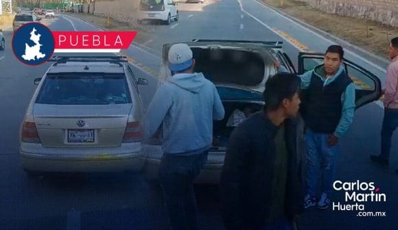Montachoques en Puebla: Así operan en Periférico Ecológico (Video)