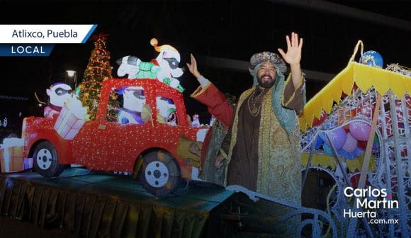 Así se vivió el Desfile de Reyes en Atlixco; acuden más de 45 mil personas