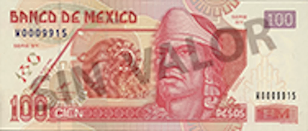 Billete de 100 pesos 1