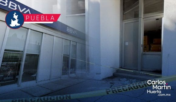 Vandalizan sucursal BBVA de la colonia Humboldt