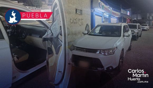 Dan ‘cristalazo’ a vehículo de militante de Morena y le roban documentos