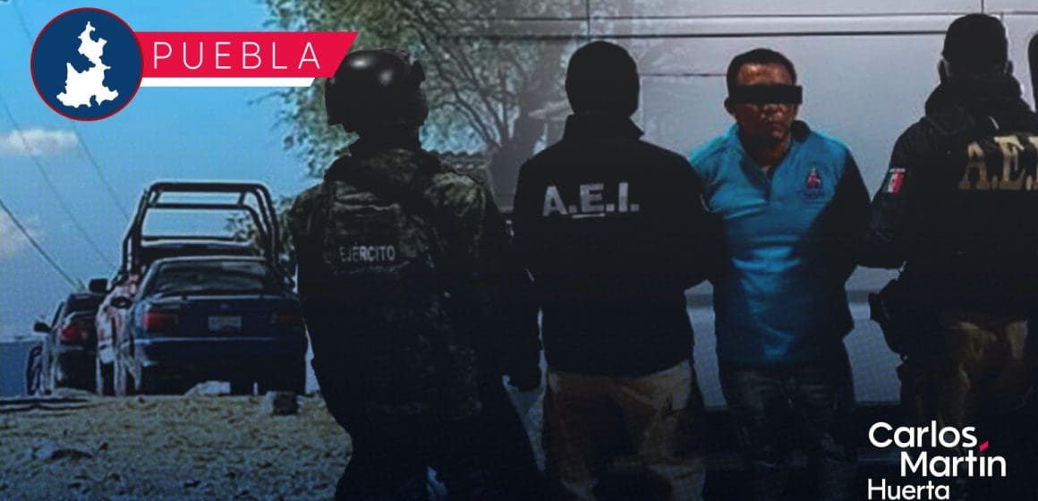 Detienen a “El Caicas” por homicidio de cuatro hombres en Chietla