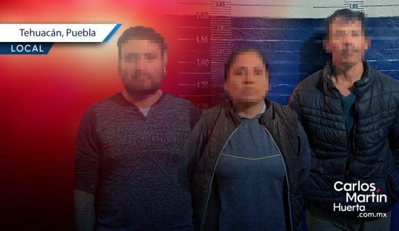 Cae banda dedicada al robo a casa habitación en Tehuacán