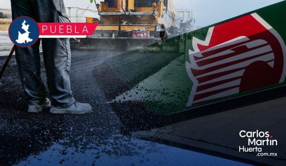 Donará Pemex 500 toneladas de asfalto a Puebla capital