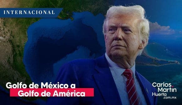 Trump amenaza con cambiar el nombre de Golfo de México a ‘Golfo de América’