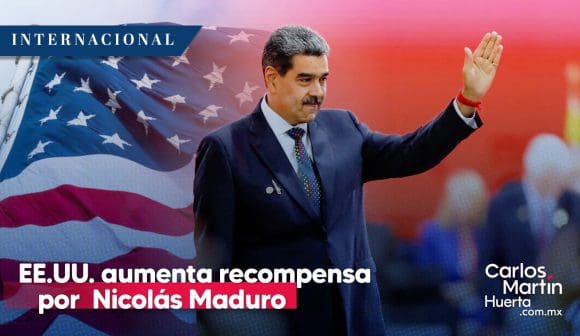 EE.UU. aumenta a 25 mdd recompensa por captura de Nicolás Maduro