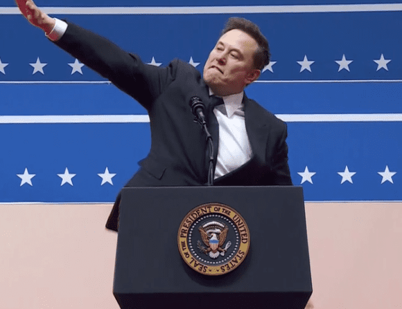 ¿Elon Musk hace saludo nazi en acto de investidura de Trump?