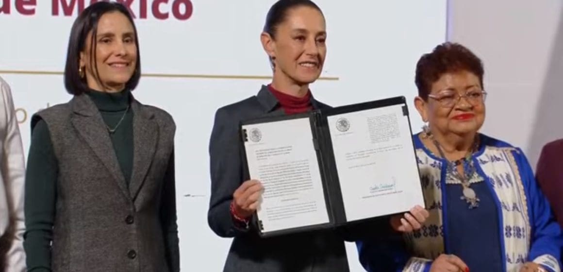 Firma leyes secundarias energética - Sheinbaum Sheinbaum firma leyes secundarias para fortalecer Pemex y CFE