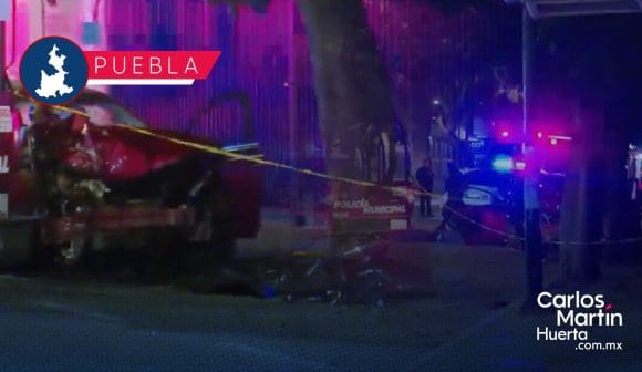 Joven muere y otro resulta herido en aparatoso choque en la 31 Poniente