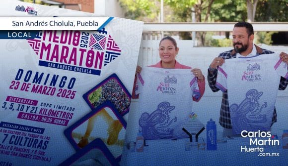 ¡Prepárate para el Medio Maratón de San Andrés Cholula 2025!