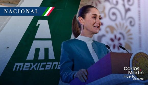 Reducción de rutas de Mexicana de Aviación es por revisión de plan: Sheinbaum