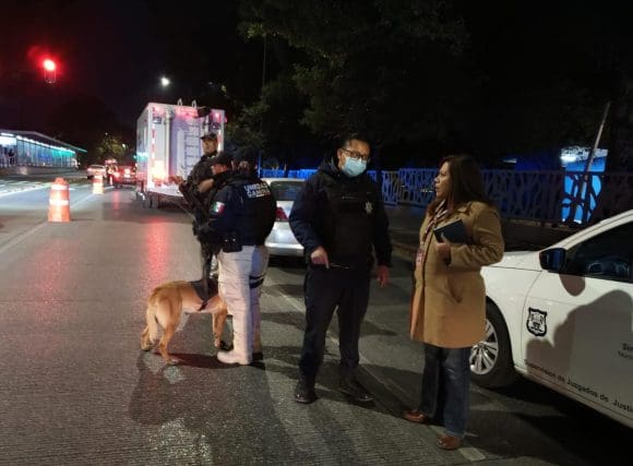 Supervisa Dulce Lilia Rivera Aranda operativo alcoholímetro implementado por SSC