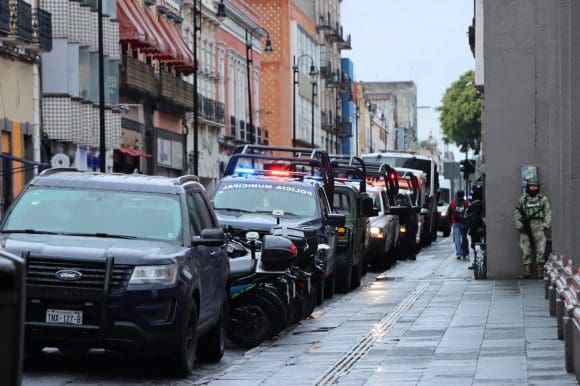Con operativos de seguridad se mantiene gobernabilidad en la ciudad de Puebla